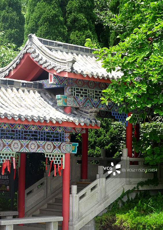 威海荣成赤山风景名胜区图片素材