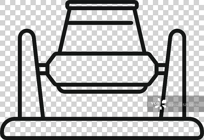 混凝土搅拌机准备建筑用水泥图片素材