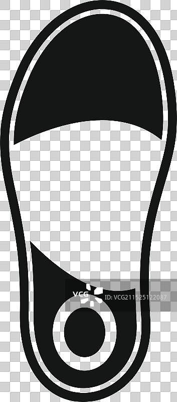 带有足跟支撑的矫形鞋垫图片素材