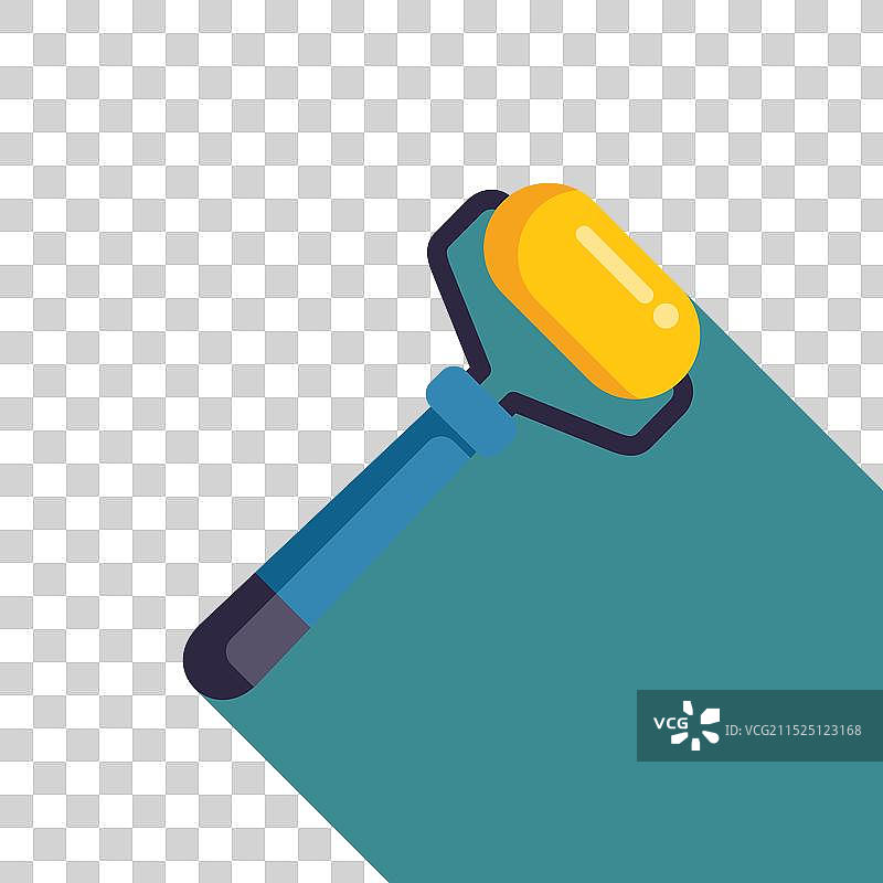 黄色刮痧板面部提拉滚轮图片素材