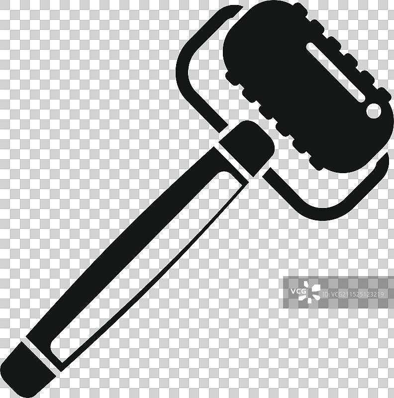 电动剃须刀清洁刷去除毛发图标图片素材