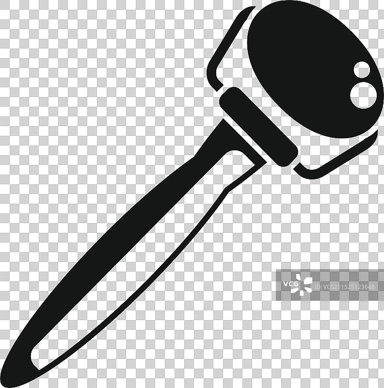 现代电动脱毛器去除体毛图标图片素材