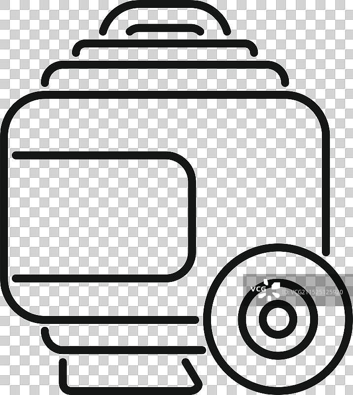 带显示屏的找平设备测量工具图片素材