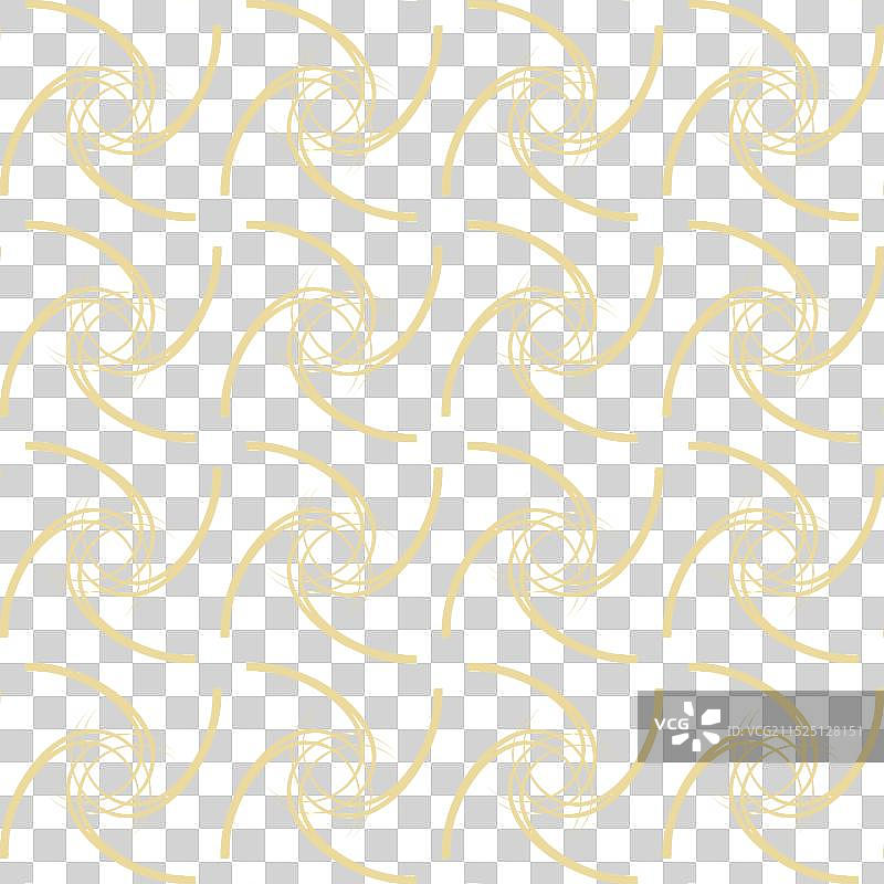 形成螺旋的抽象波浪线无缝图案图片素材