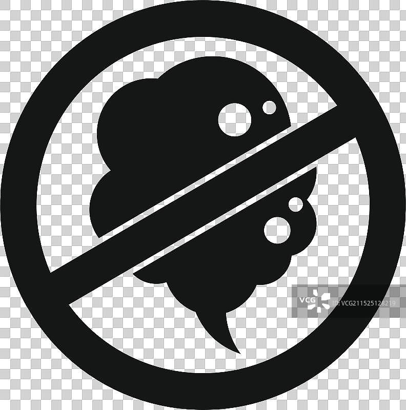 禁止不良想法图片素材