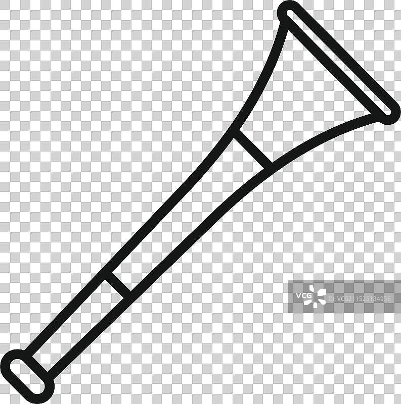 吹奏发出噪音的塑料呜呜祖拉号角图标图片素材