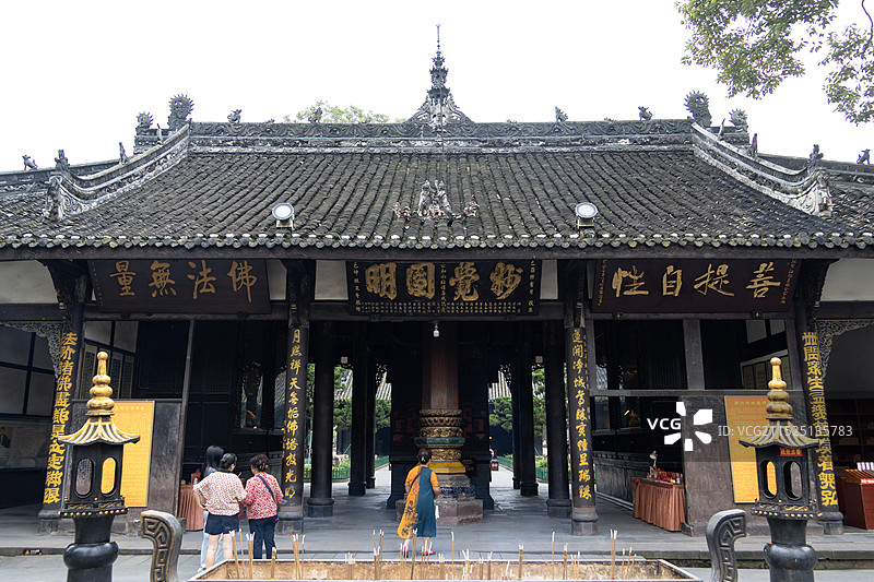 成都宝光桂湖文化旅游区图片素材