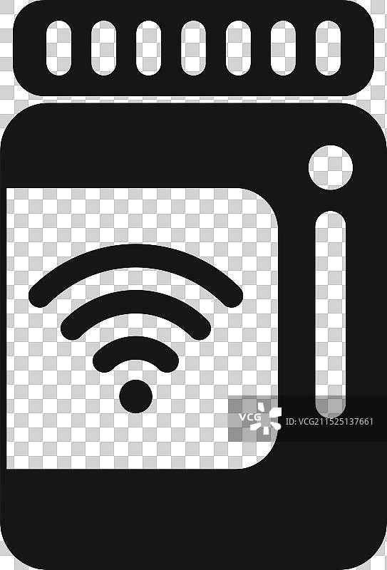 智能医药罐WiFi连接图标图片素材