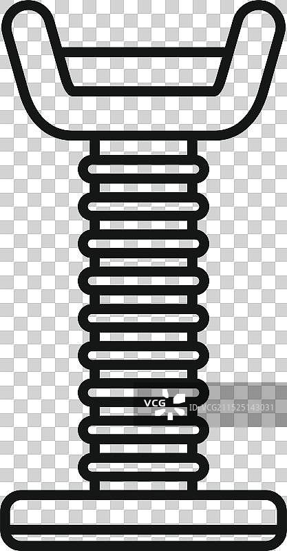 脊椎矫正器，用于背痛治疗图片素材