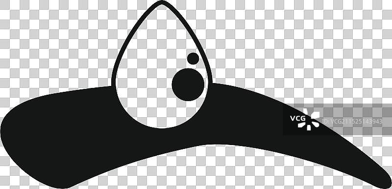 水滴落下形成圆形水坑图标图片素材