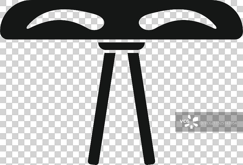 专业纹眉机立在某处图片素材