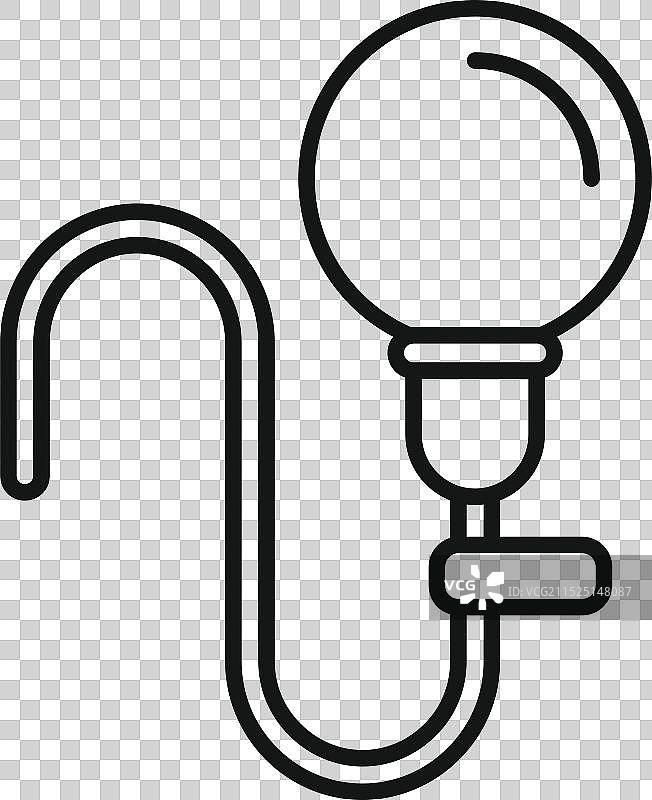 使用重力进行清洁的医疗灌肠图片素材