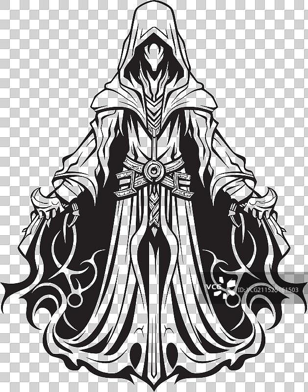 贪婪雇佣兵的巫师财富标志图片素材