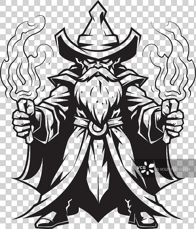 魔法师囤积的金刚雇佣兵图标图片素材