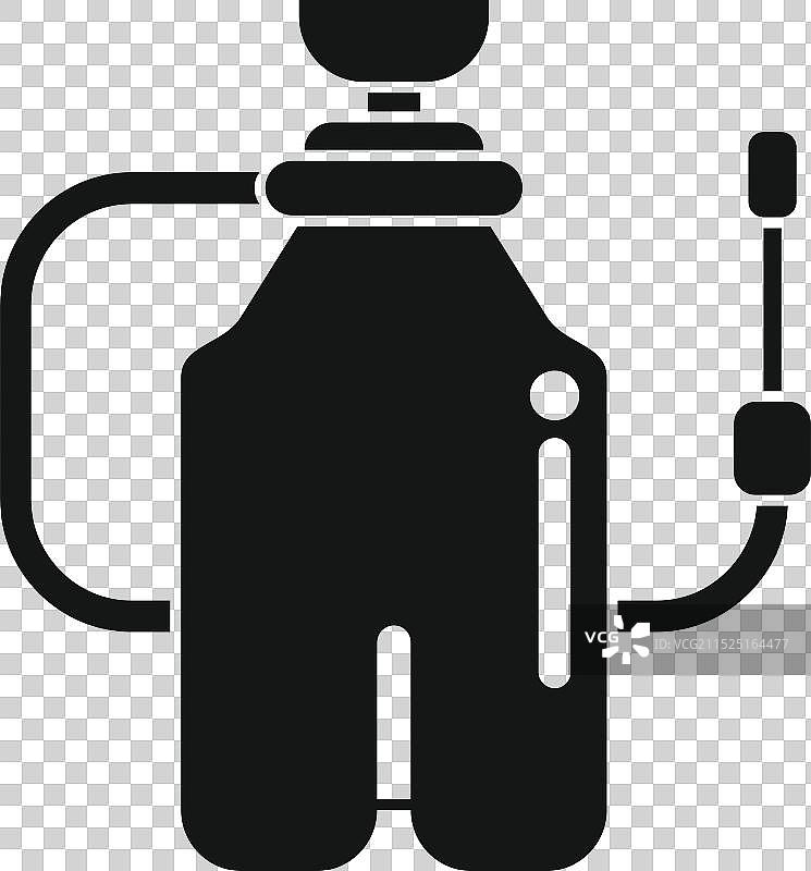 水烟黑色图标图片素材