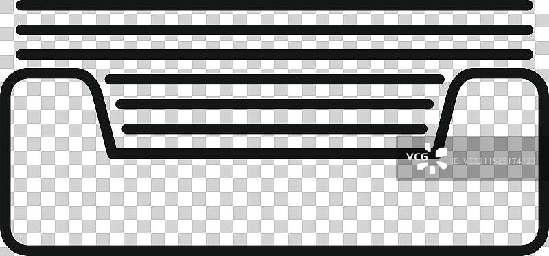 代表存储重要文件的档案托盘图标图片素材