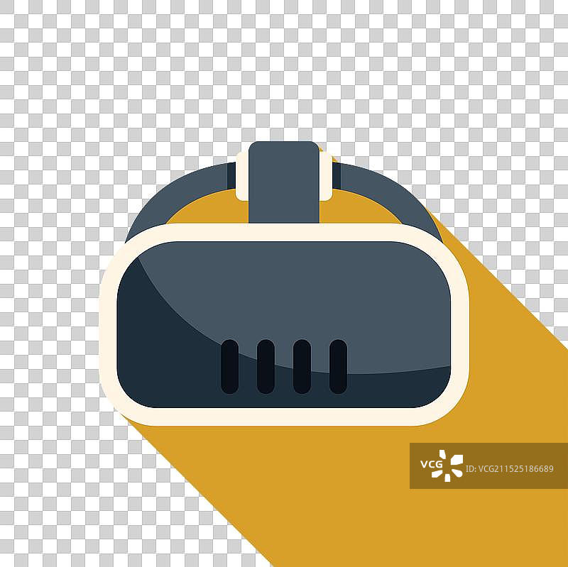 VR眼镜投射数字世界体验图片素材