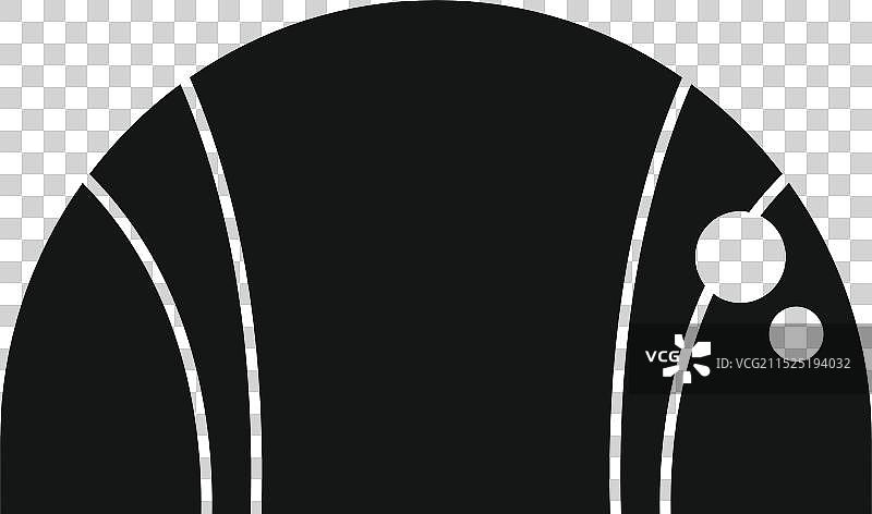 半月形芝麻面包图标图片素材