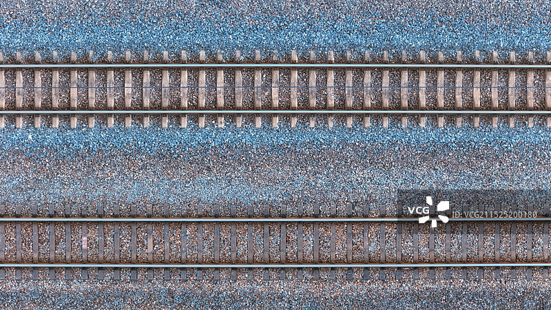 火车轨道航拍图片素材