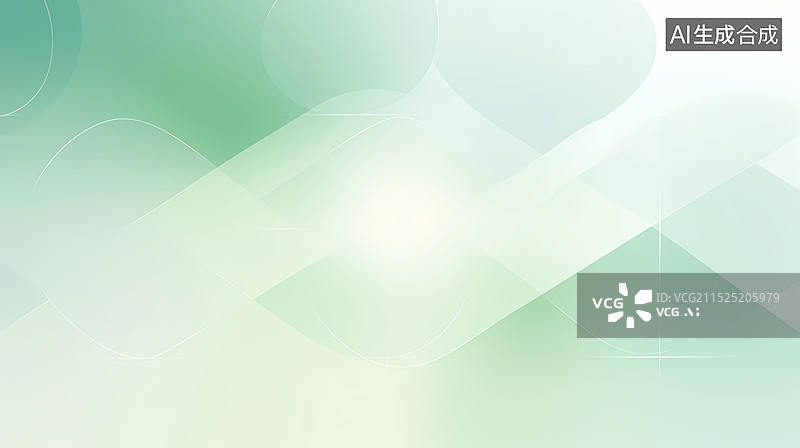 【AI数字艺术】健康保健SPA美容绿色科技背景图片素材