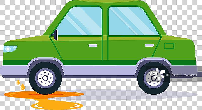 汽车漏油图片素材