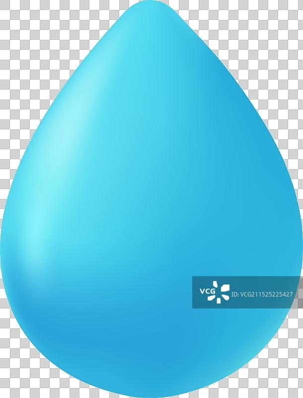 清澈的水滴纯露概念图片素材