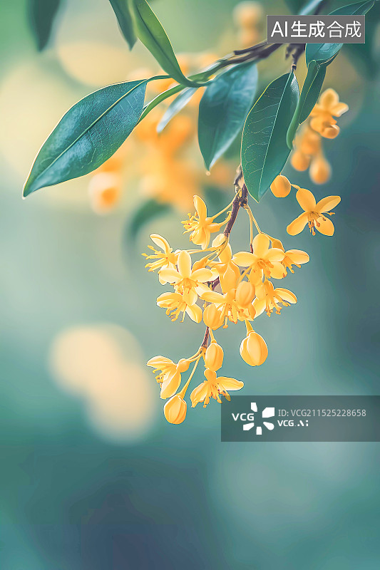 【AI数字艺术】桂花图片素材