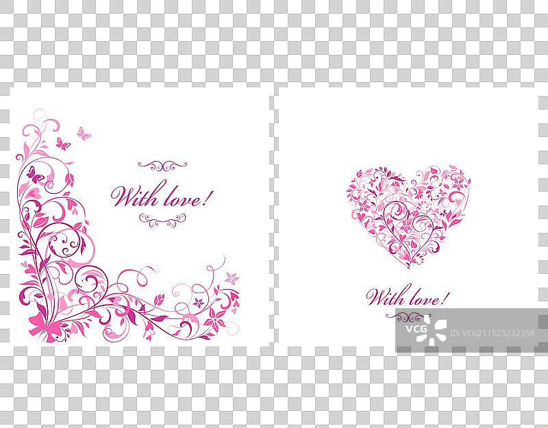 母亲节生日贺卡模板图片素材