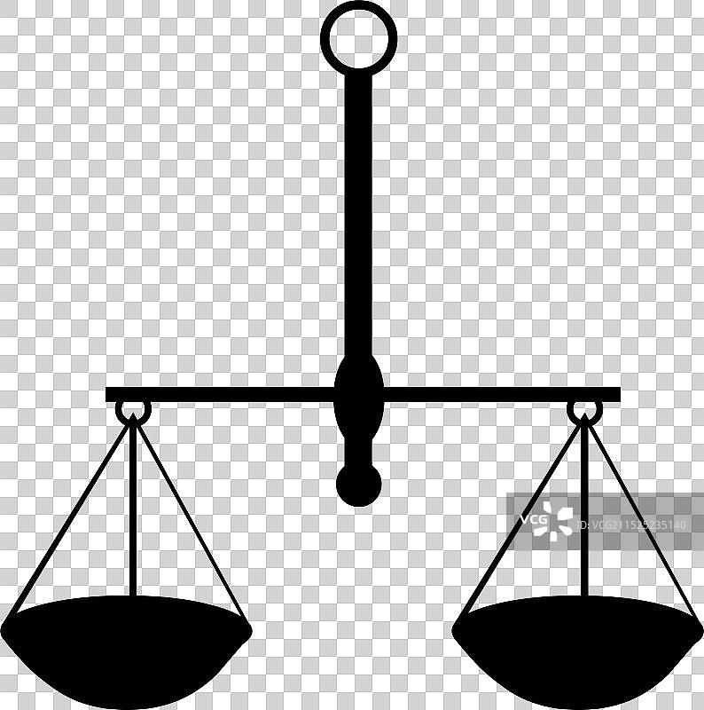 剪影平衡图片素材