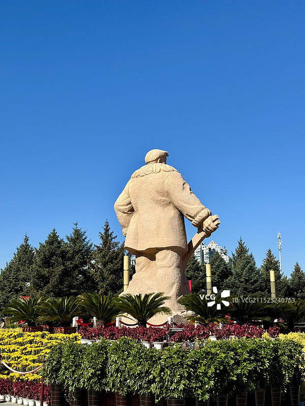 大庆铁人王进喜纪念馆景区图片素材