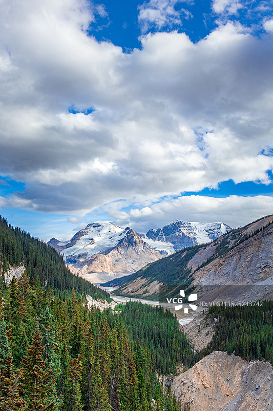 加拿大圣路易斯湖 温哥华风光 竖版2图片素材