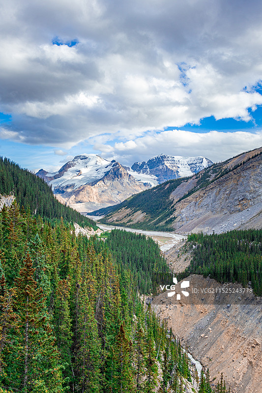 加拿大圣路易斯湖 温哥华风光 竖版2图片素材