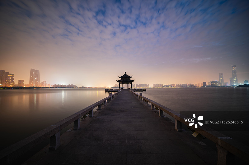 湖心亭图片素材