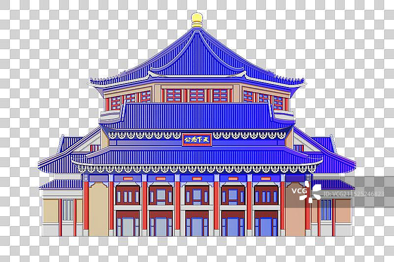 广东广州中山纪念堂图片素材