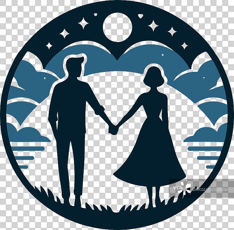 情侣牵手图片素材