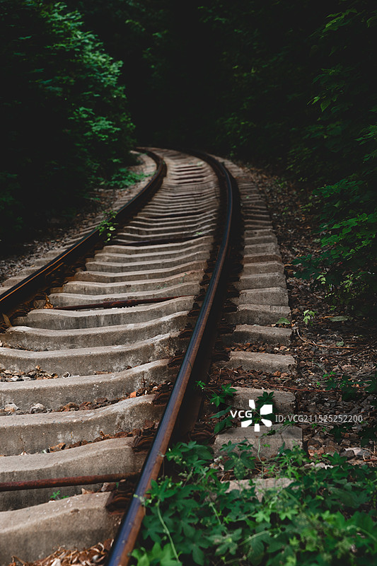 铁道自然景色图片素材