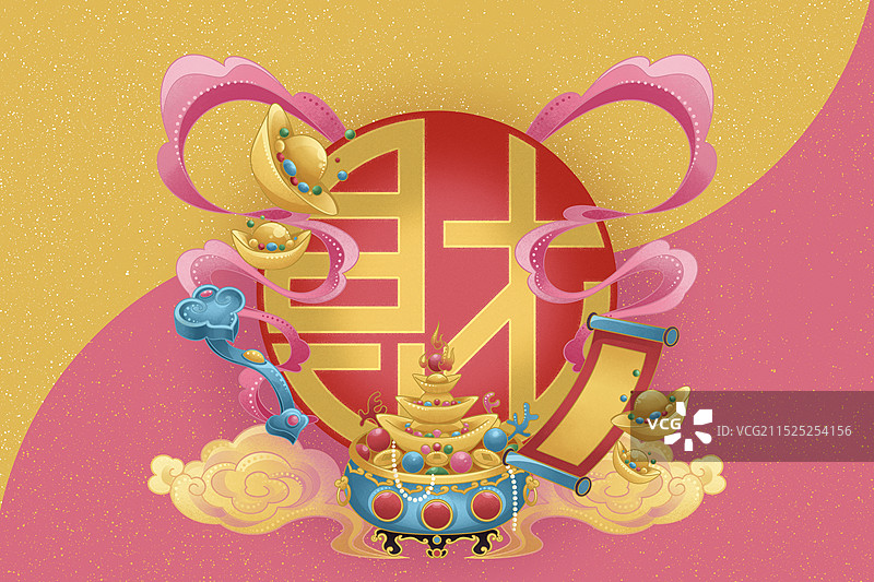春节财运设计素材图片素材