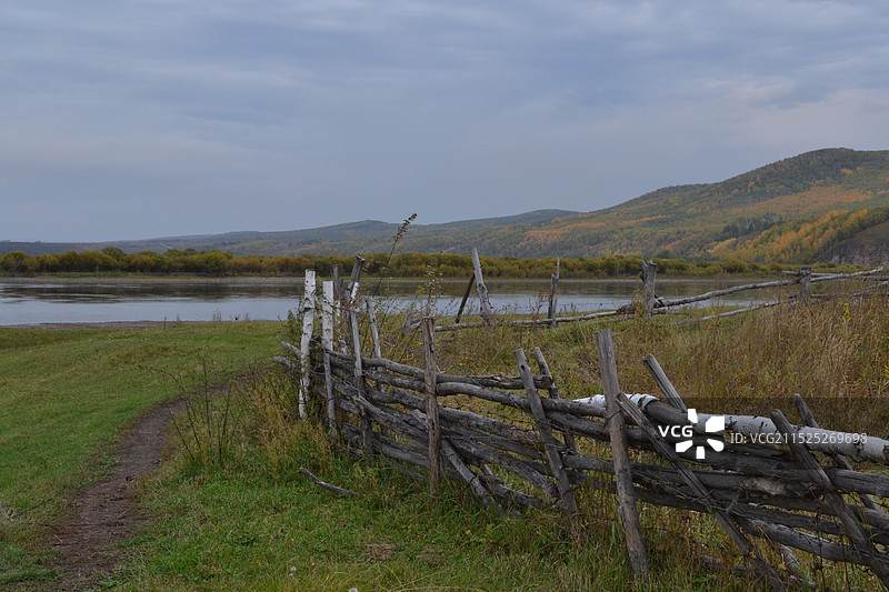 呼伦贝尔蒙兀室韦文化旅游景区，俄罗斯民族乡，室韦图片素材