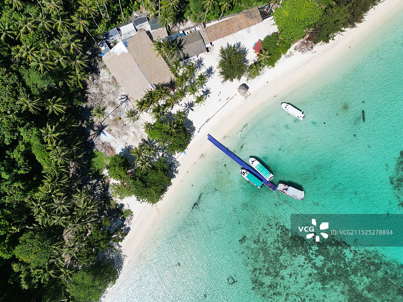 沙巴美人鱼岛图片素材