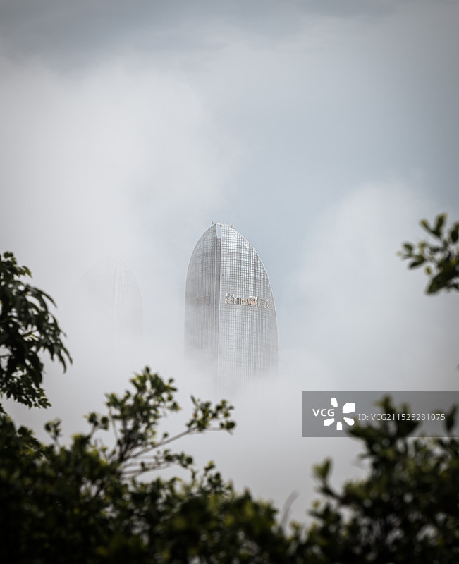 世茂海峽大廈图片素材