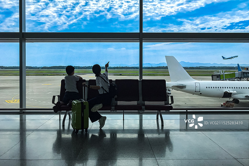 机场候机厅候机图片素材