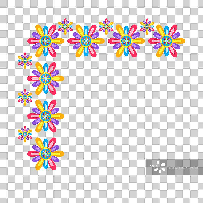 西班牙裔传统月元素设计图片素材