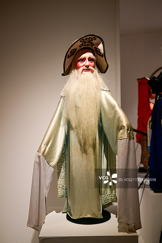 木偶戏道具 岭南印象园图片素材