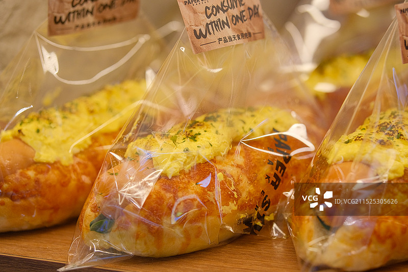 香肠面包图片素材