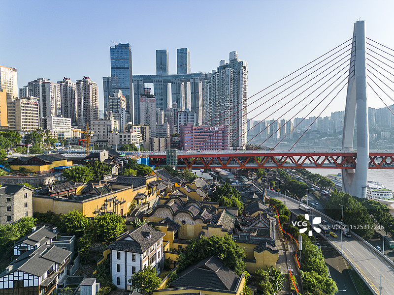 重庆湖广会馆景观图片素材