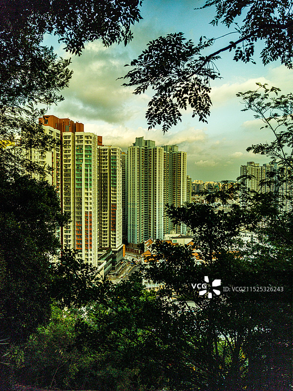 深水埗一角图片素材