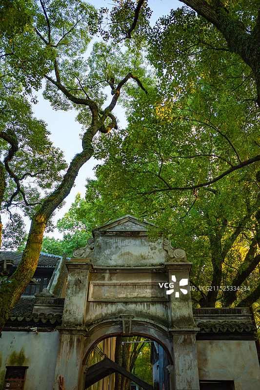 嘉业堂藏书楼图片素材