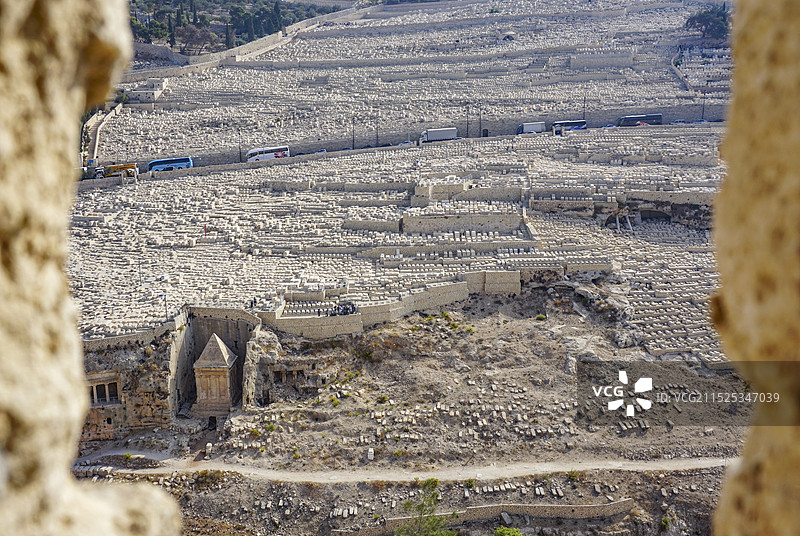 以色列耶路撒冷押沙龙墓图片素材