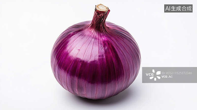【AI数字艺术】新鲜洋葱特写图片素材