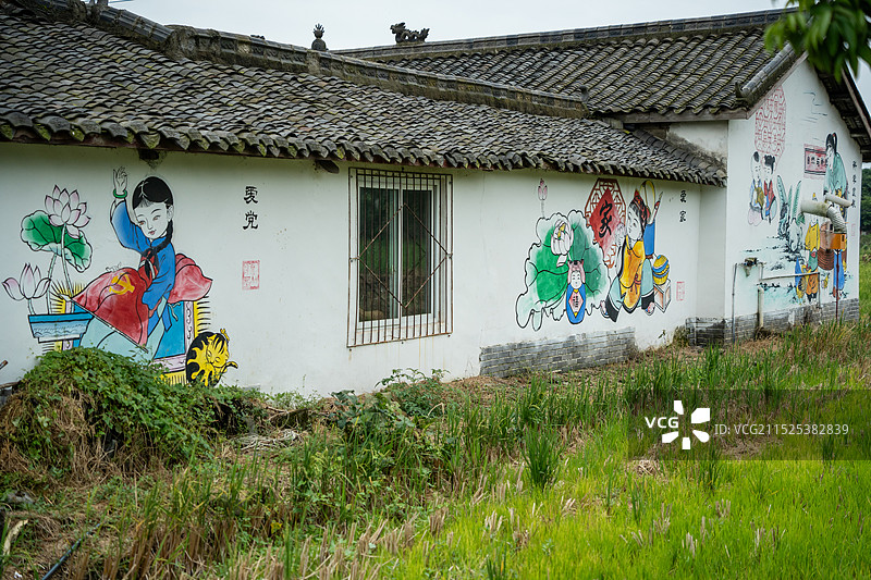 德阳中国绵竹年画村景区图片素材